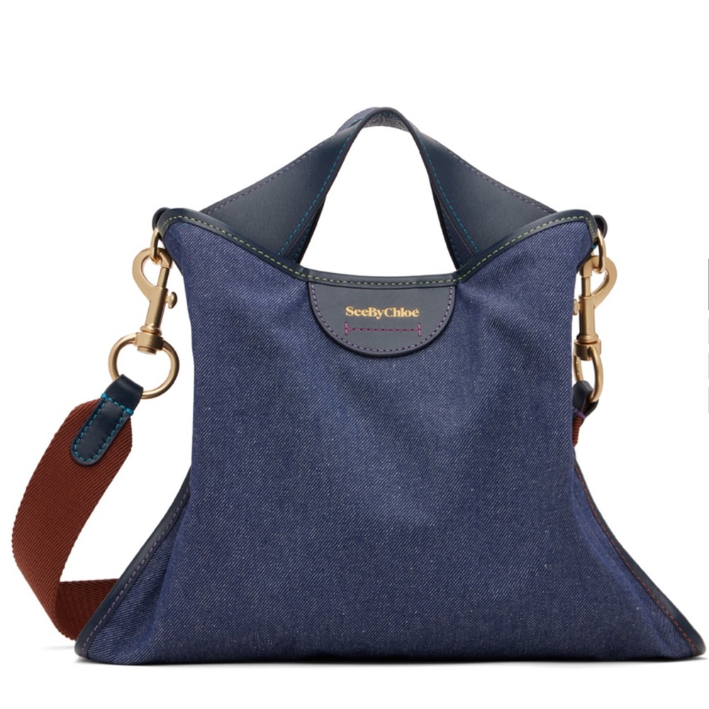 SEE BY CHLOE Small Denim Joan Bag